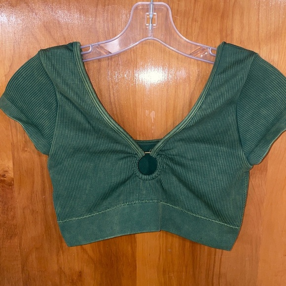 Aerie Seamless Ring Crop Top Bralette - Picture 2 of 5
